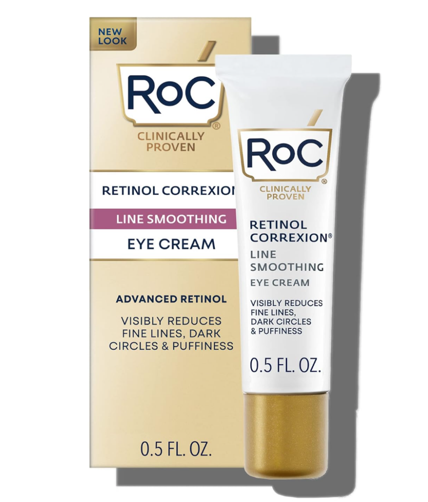 Image of ROC retinol line smoothing eye cream